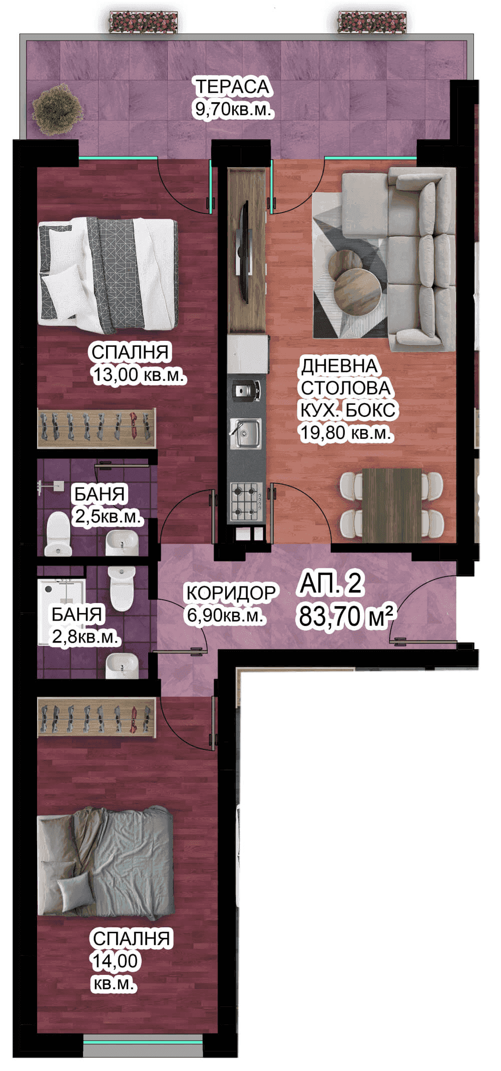 Апартамент А6-2