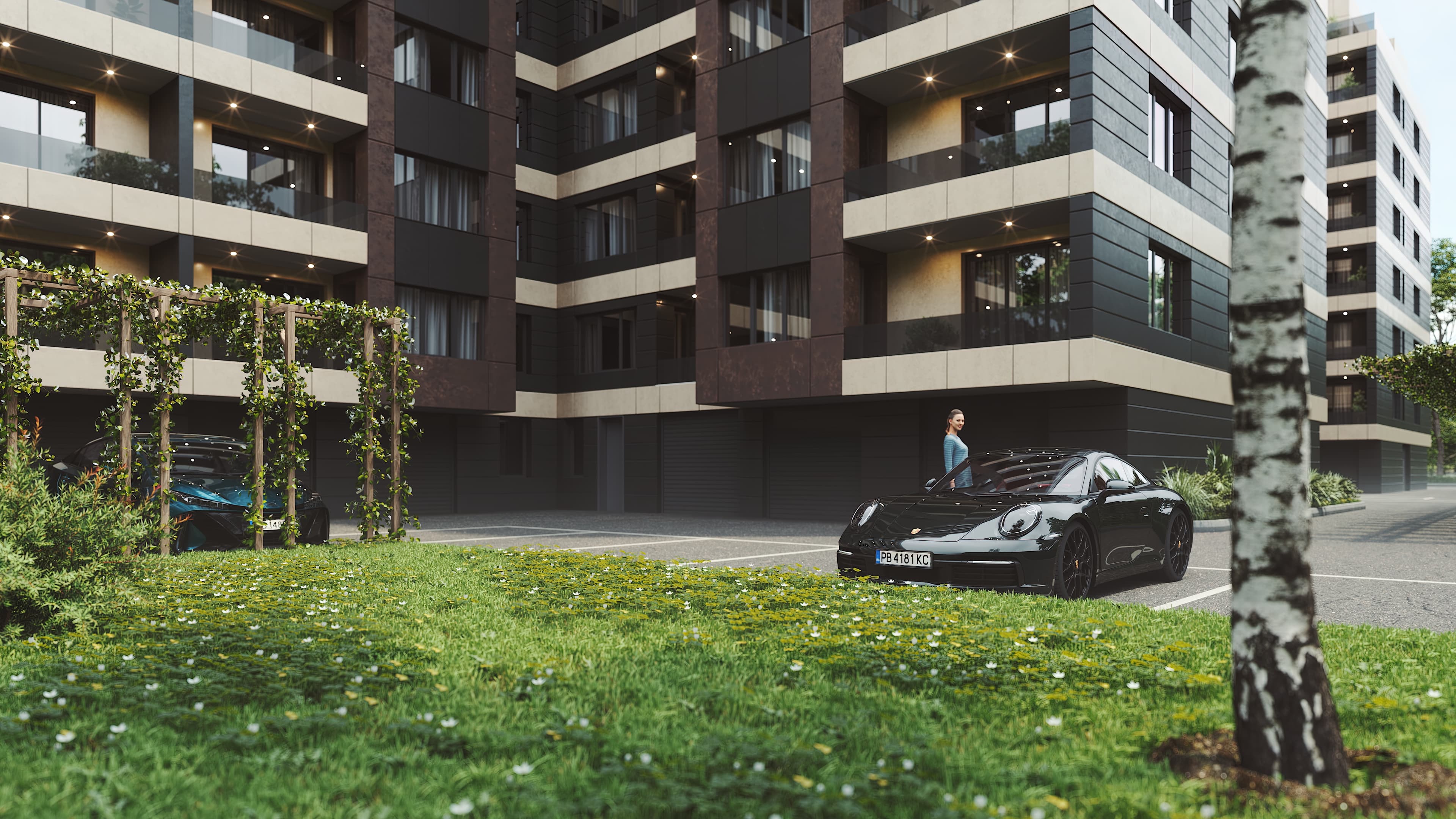 Сграда А визуализация 3