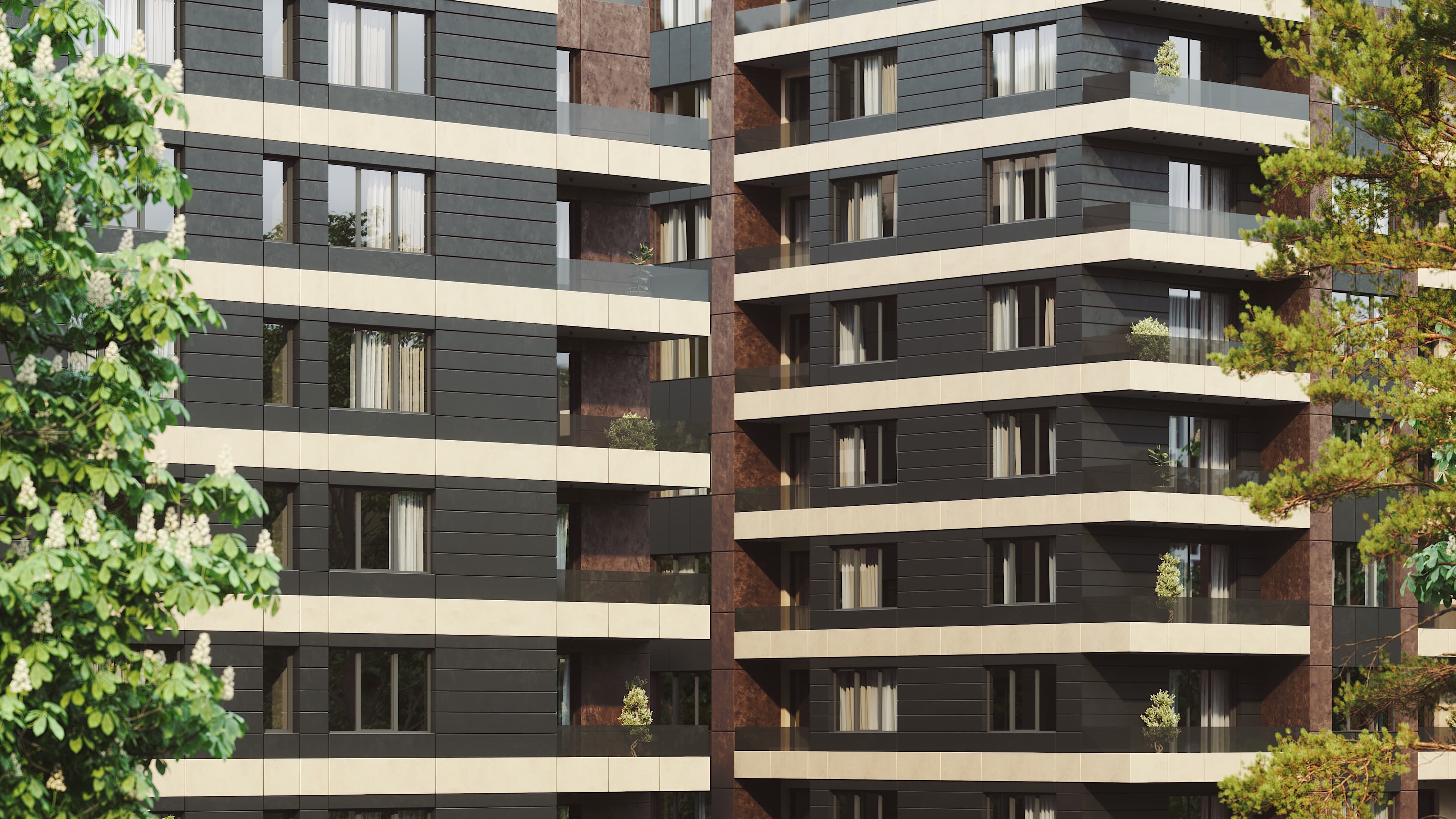 Сграда А визуализация 4