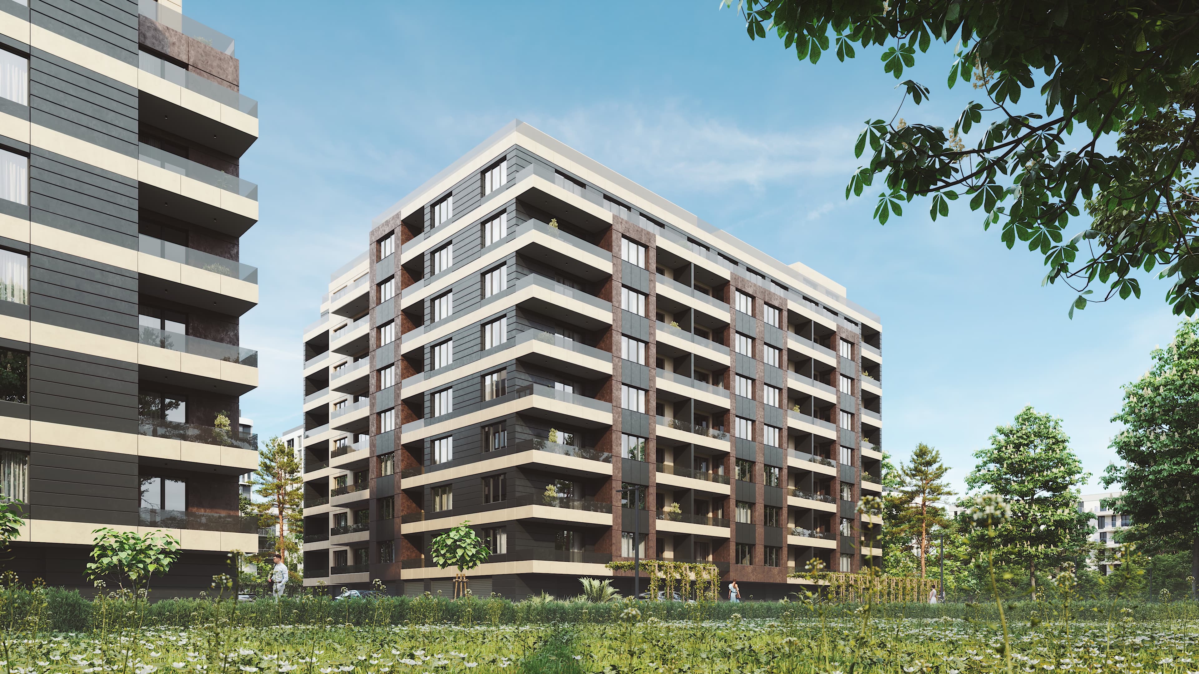 Сграда А визуализация 5