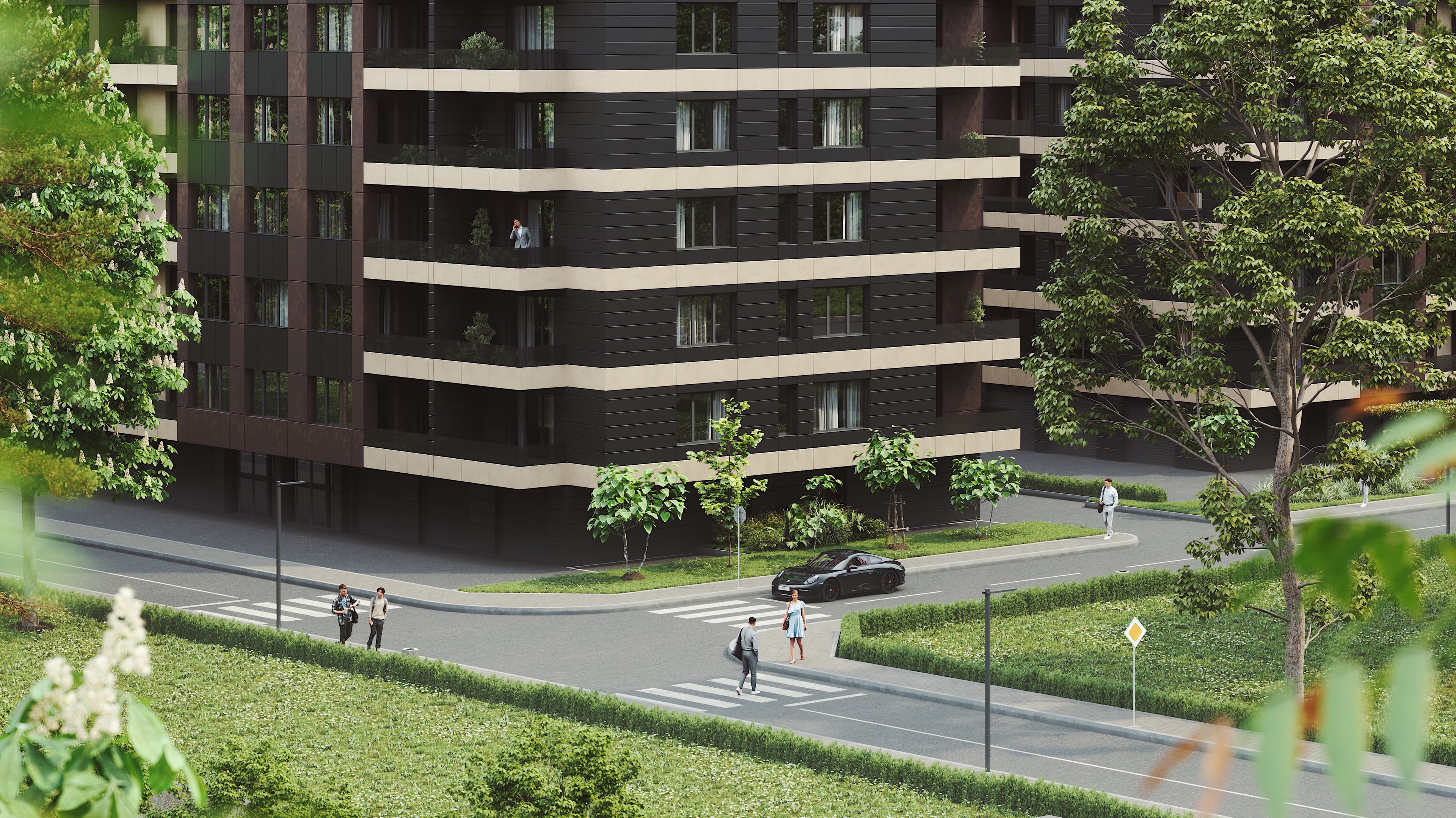 Сграда Б визуализация 4