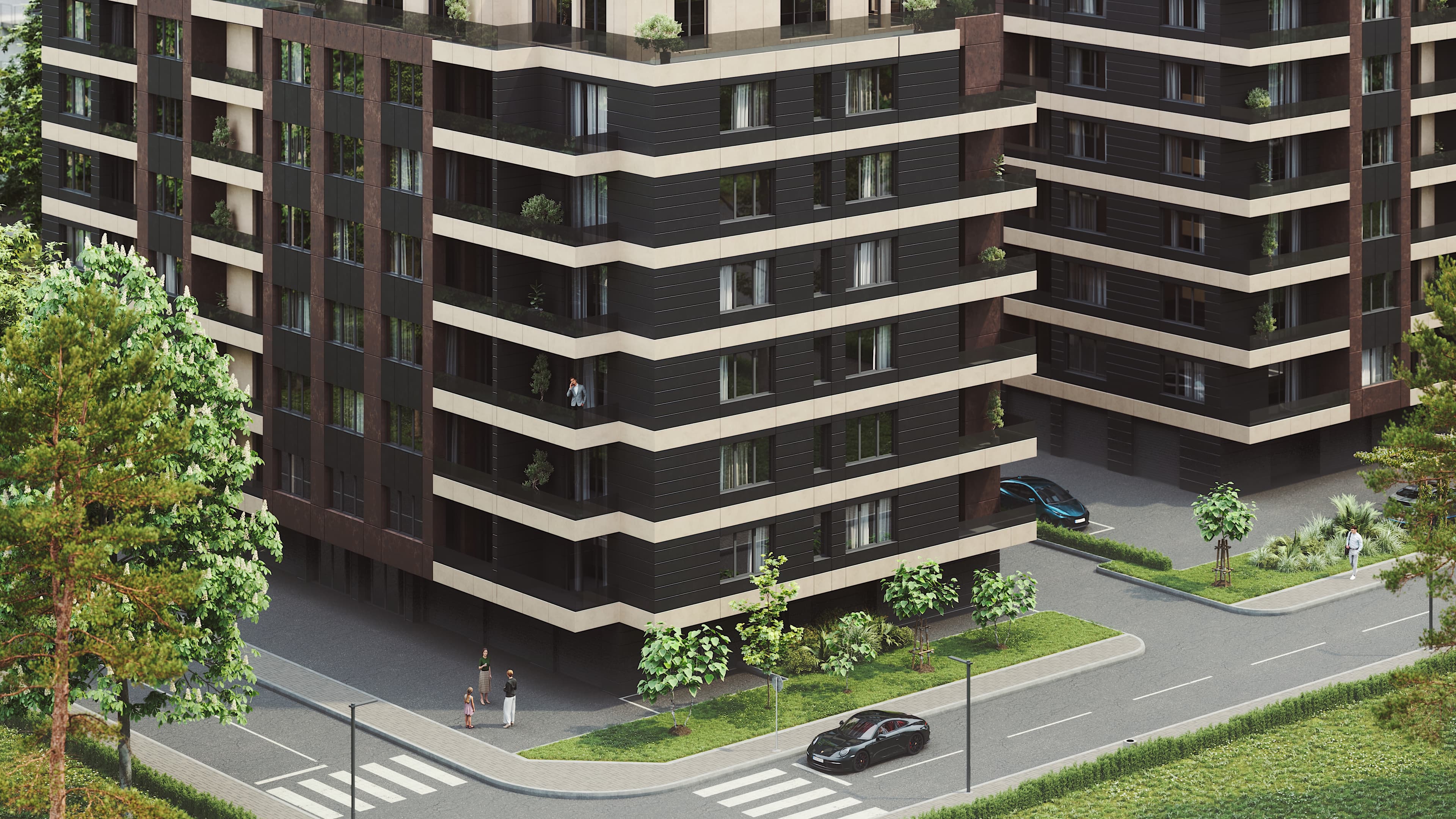 Сграда Б визуализация 5