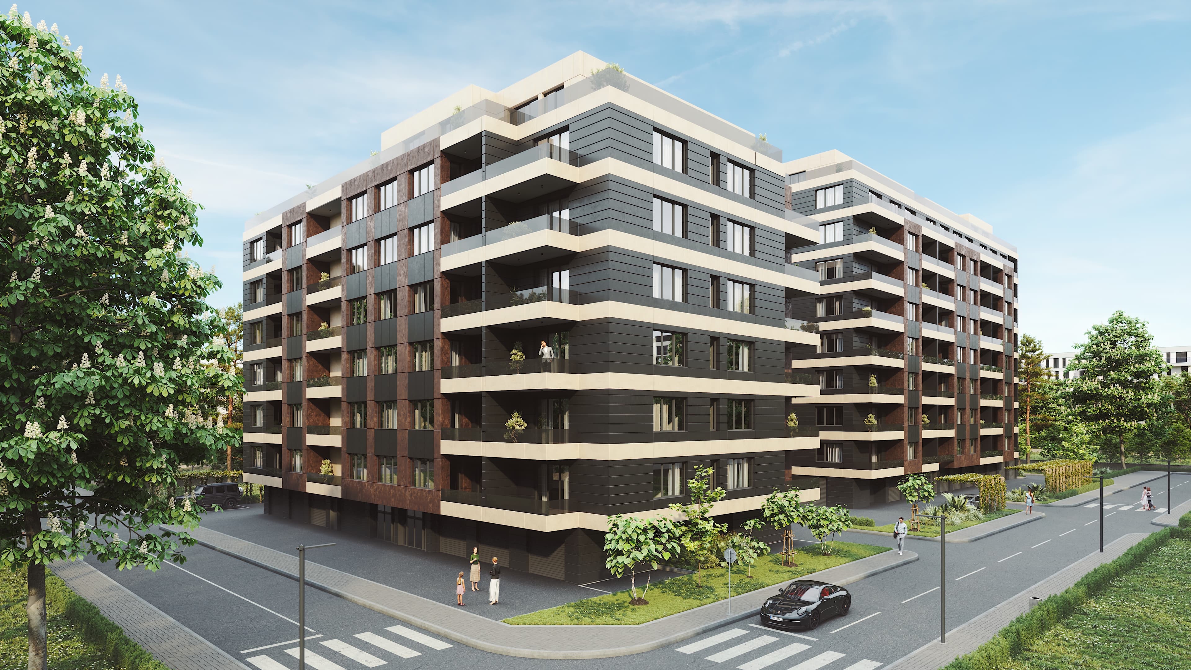 Сграда Б визуализация 6