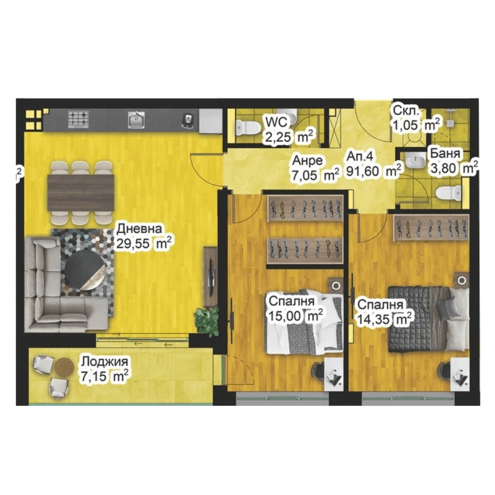 Апартамент 4