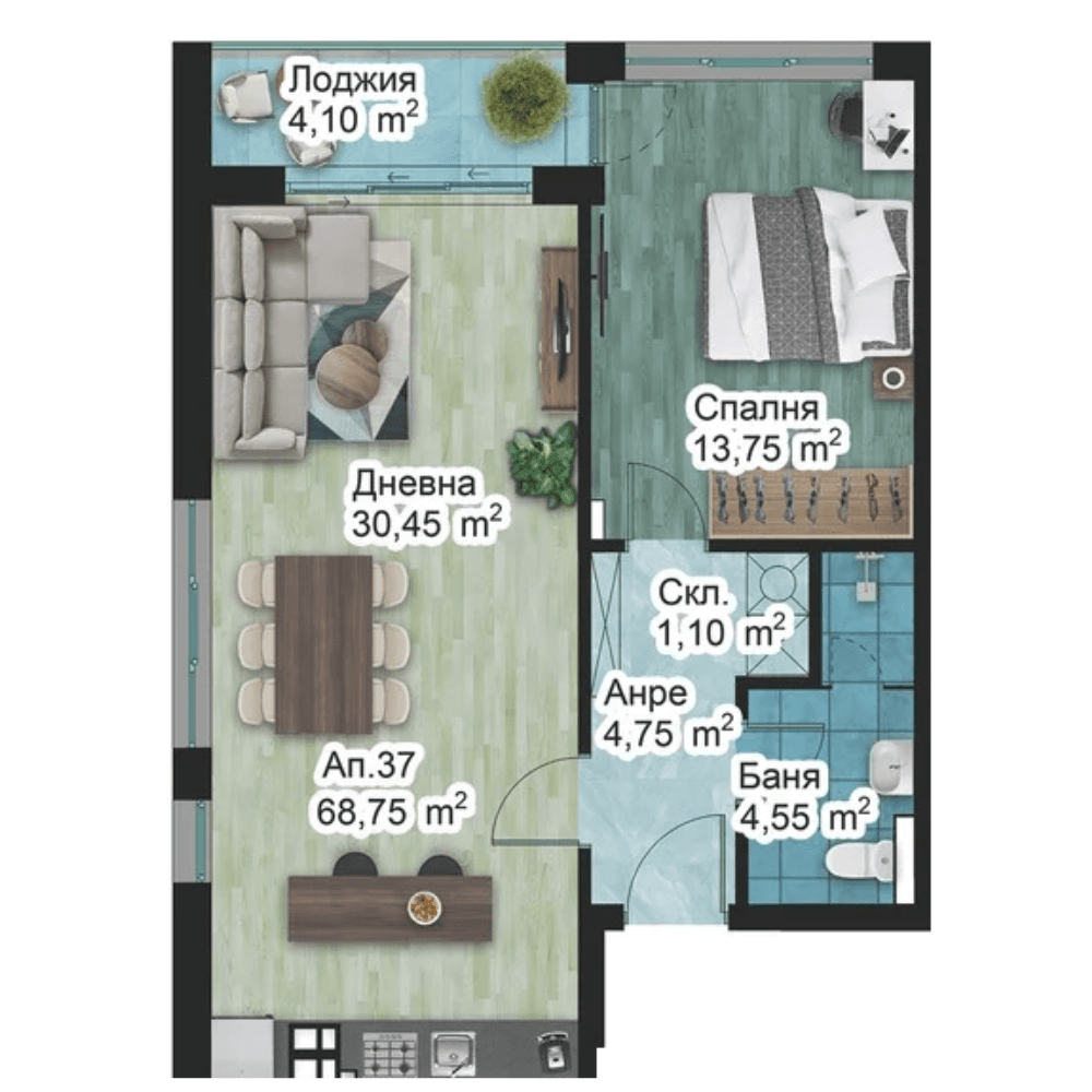 Апартамент 37