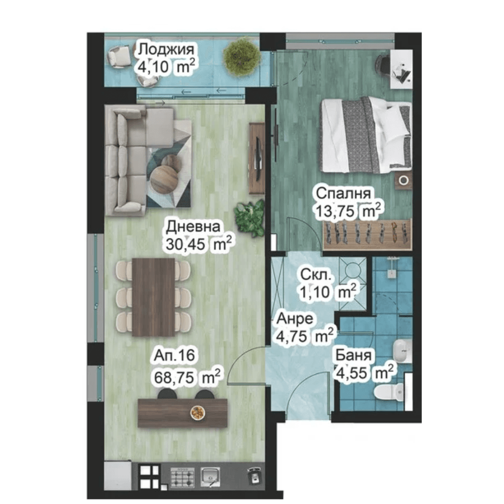 Апартамент 16