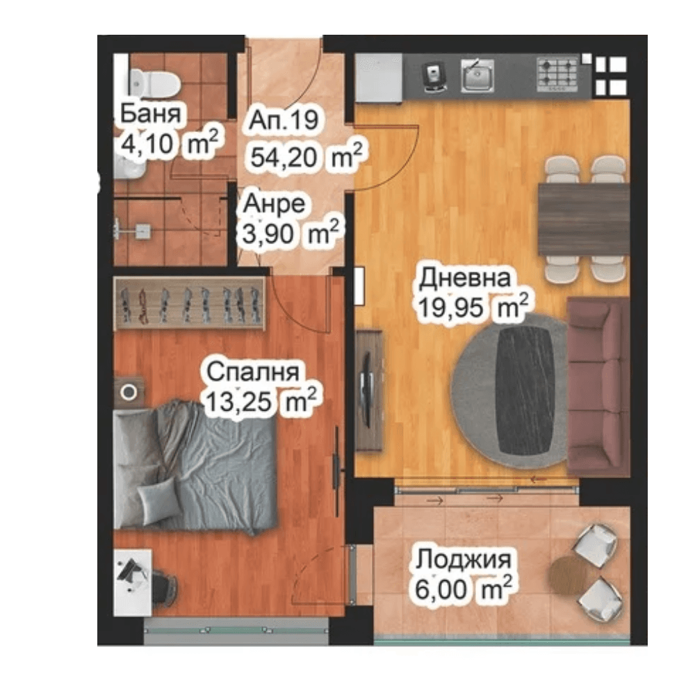 Апартамент 19