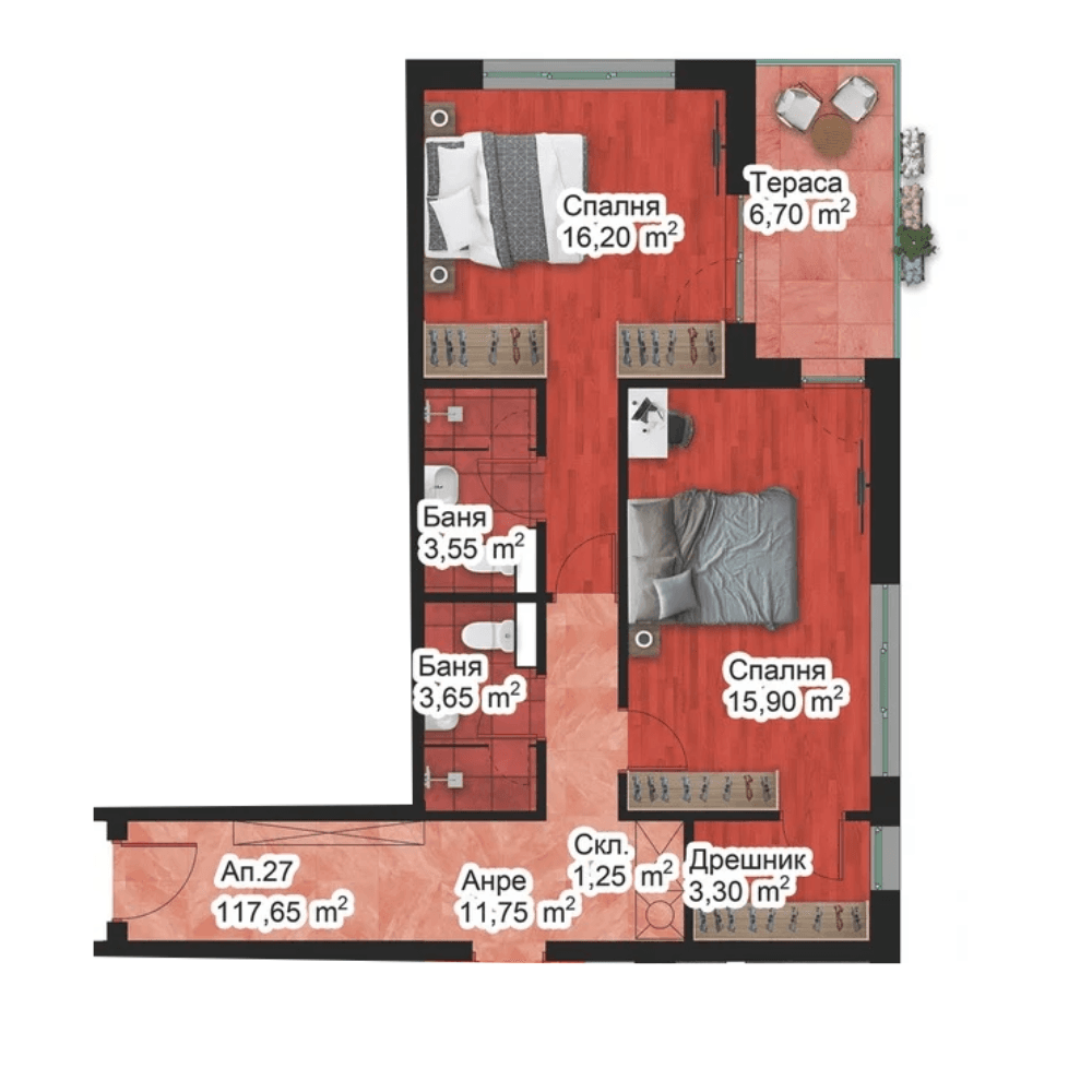 Апартамент 27