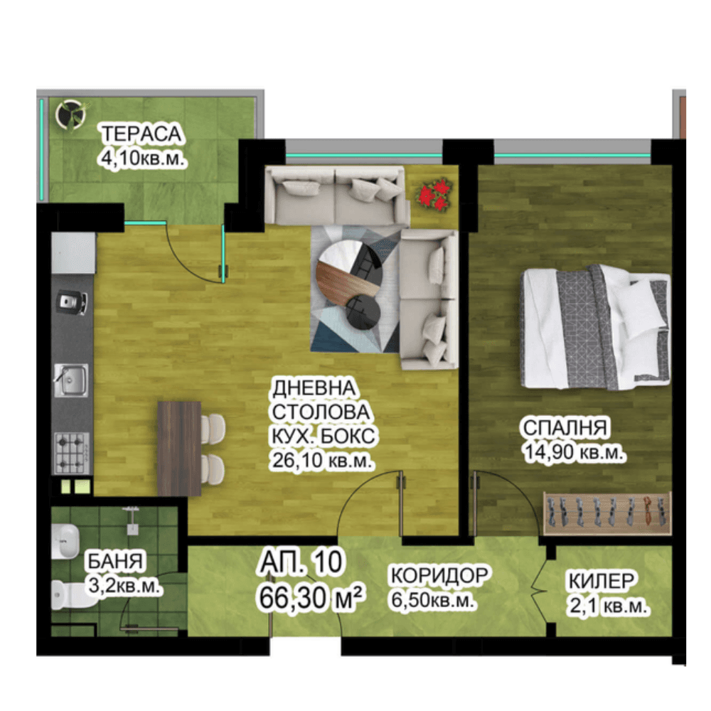 Апартамент А6-10