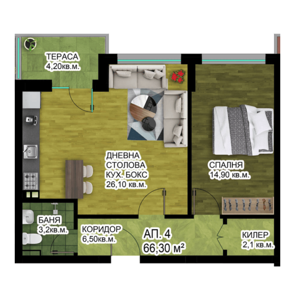 Апартамент А7-4