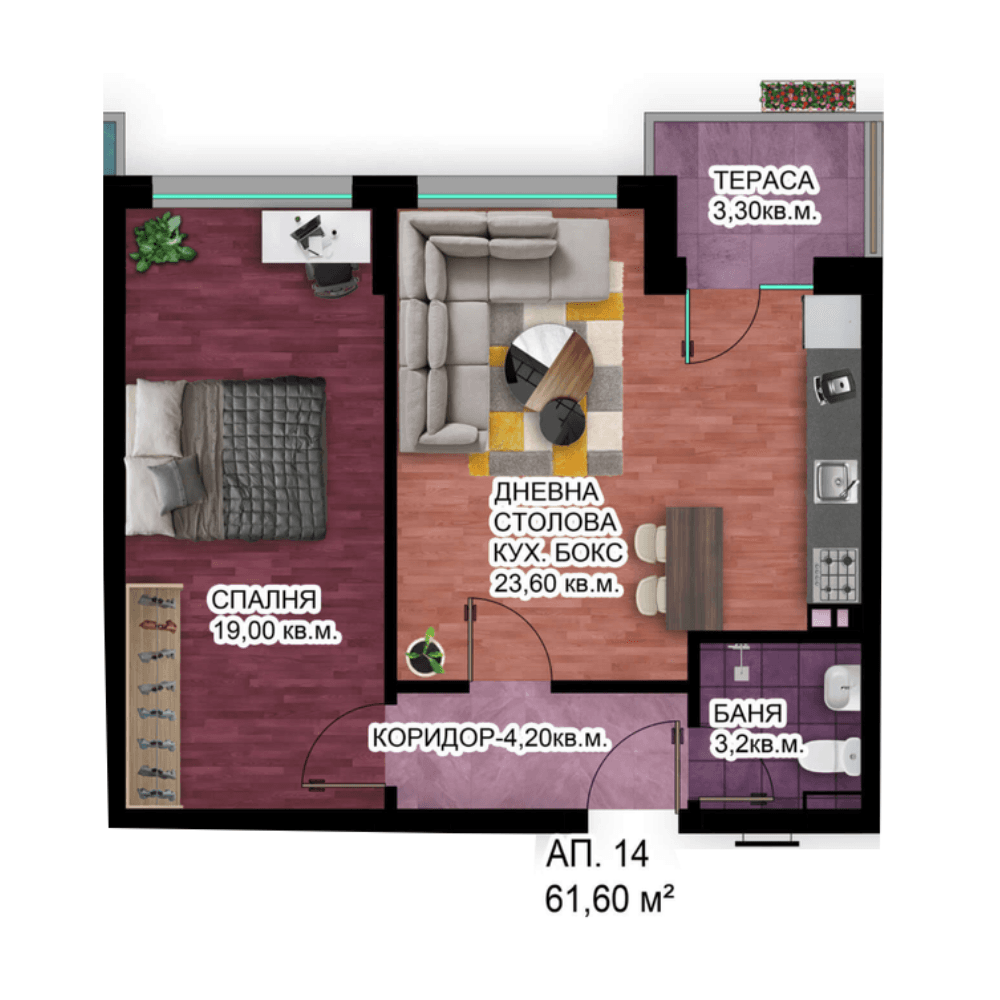 Апартамент А7-14