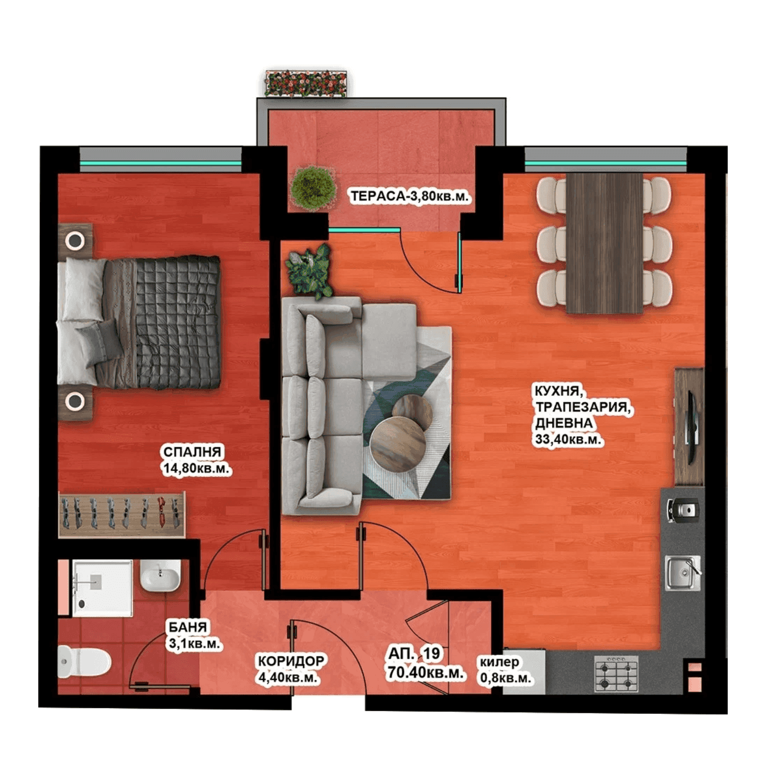 Апартамент 19