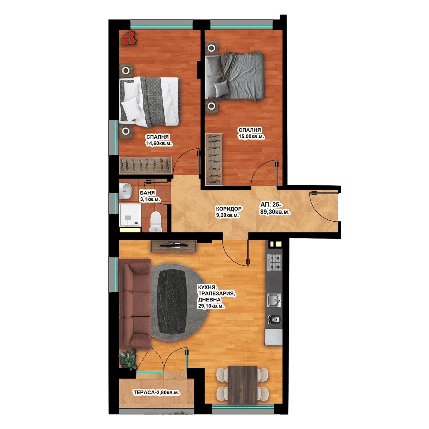 Апартамент 25