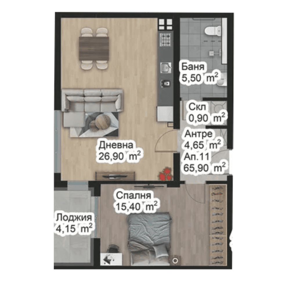 Апартамент 11