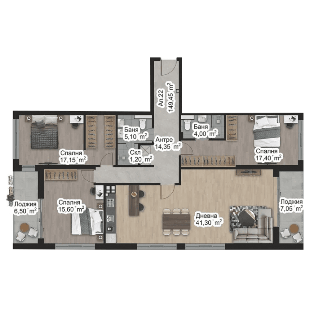 Апартамент 22