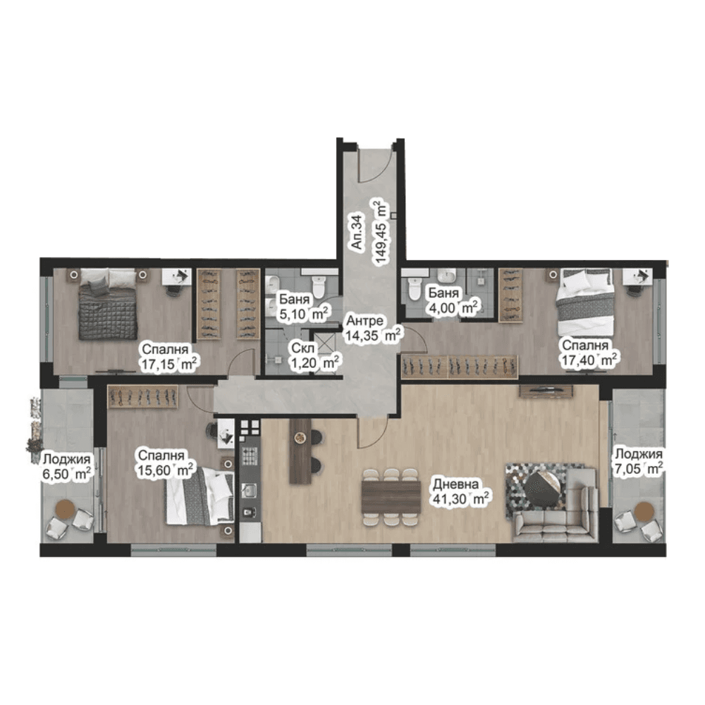 Апартамент 34