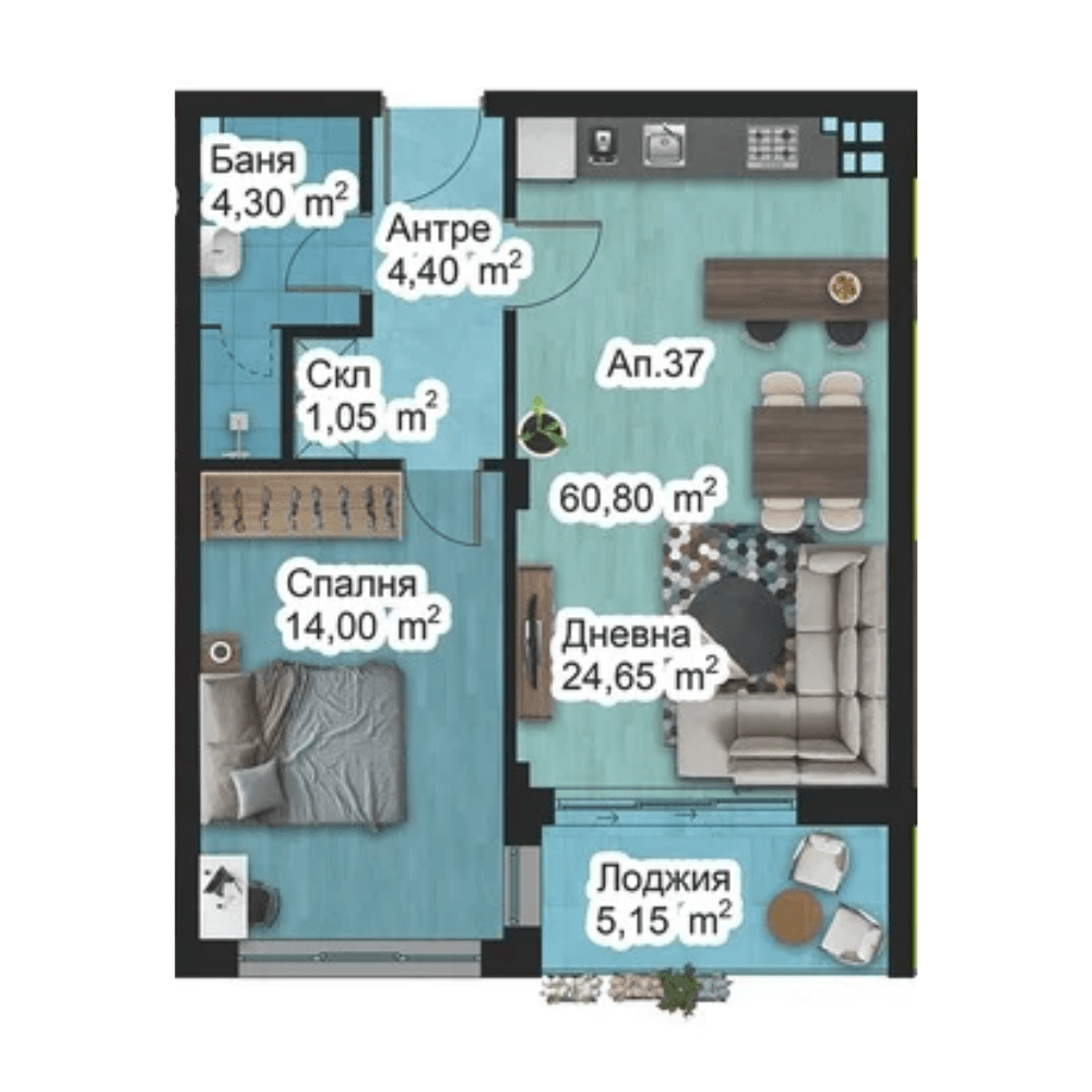 Апартамент 37