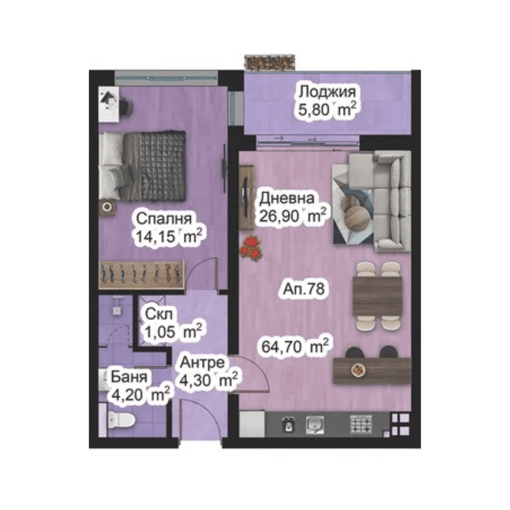 Апартамент 78