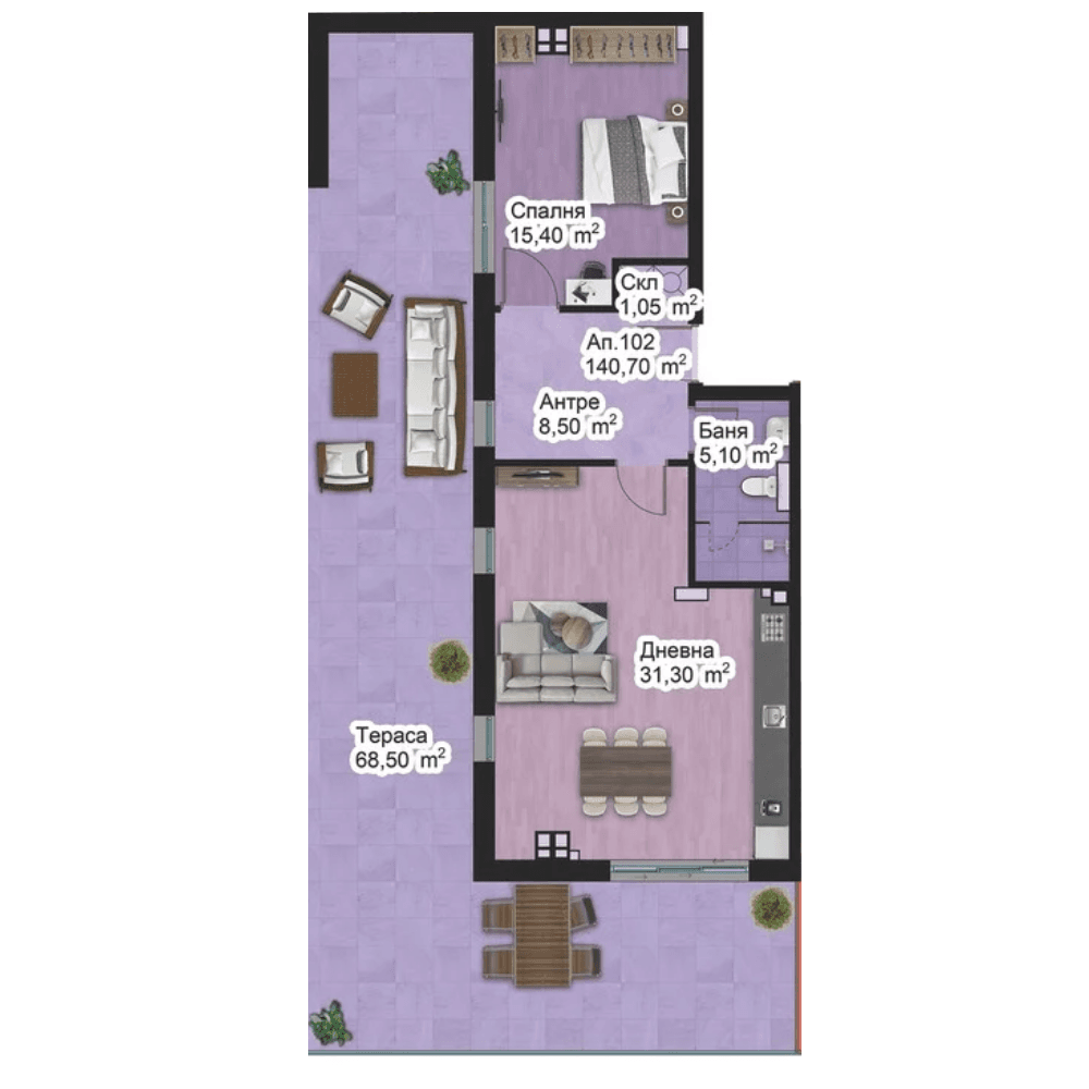 Апартамент 102